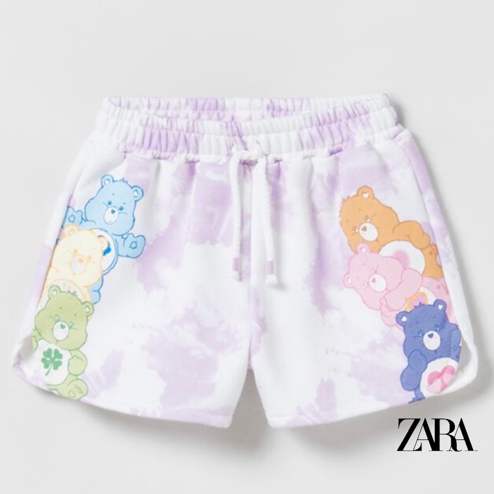 Zara Care Bears PJ Shorts